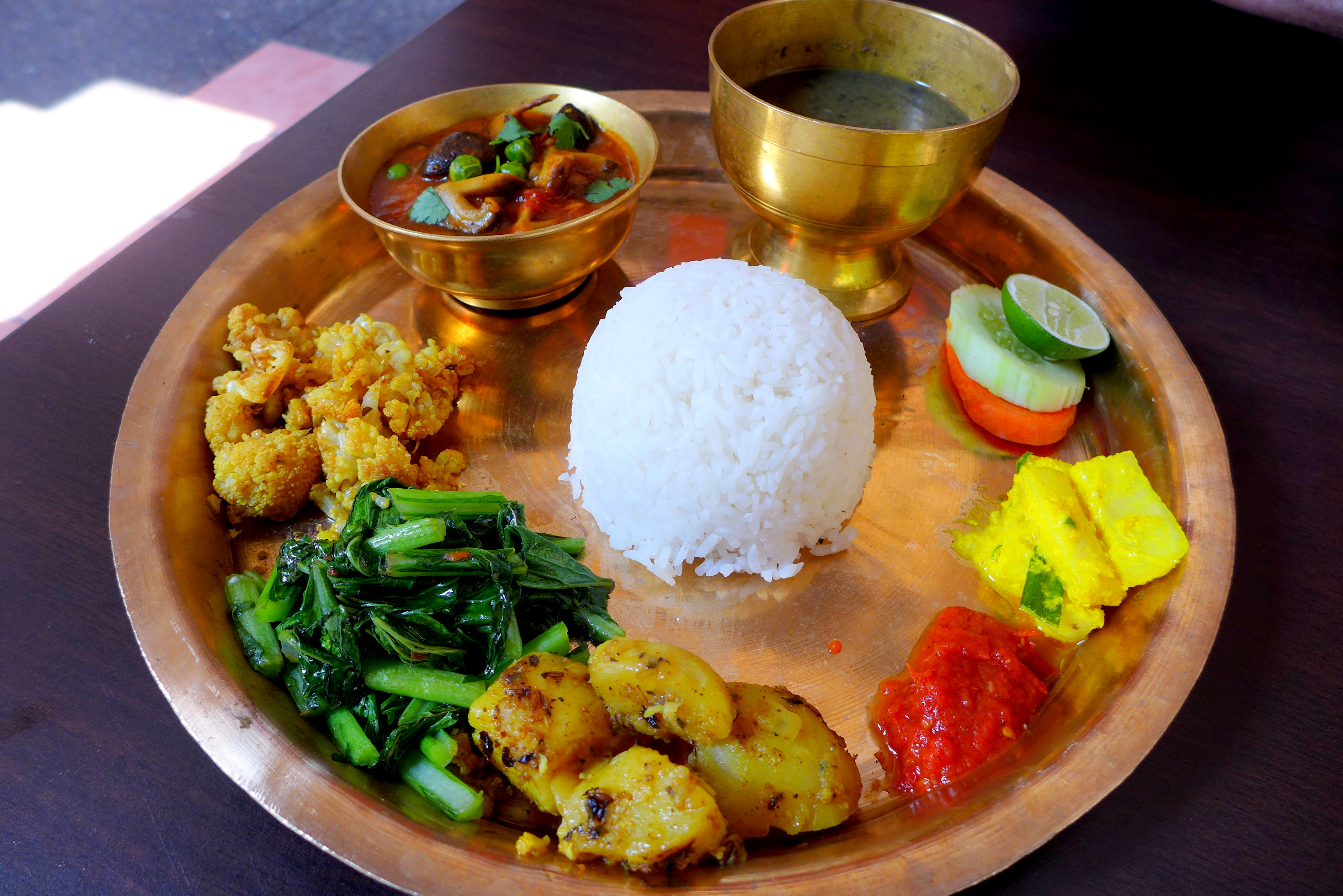 Recette Le Thali d'Inde