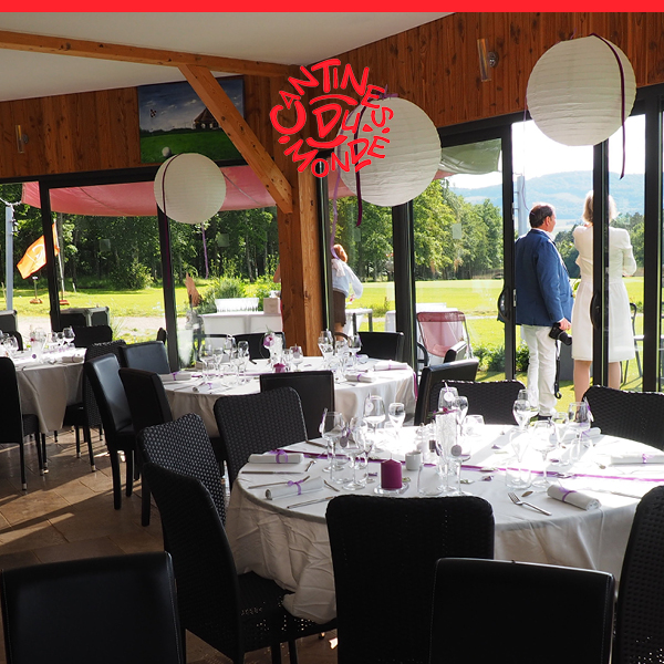 Le restaurant du Golf de Chassagne à Malin participe à l'événement Cantines du Monde 2022